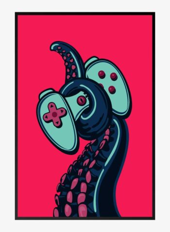 Game of Tentacles Print