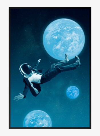 Ethereal Drift Through Infinity Print