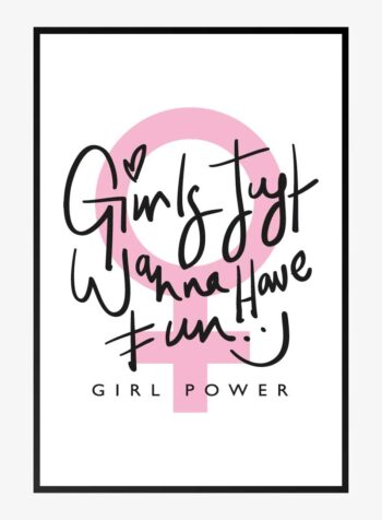 Empowerment Anthem in Pink Print