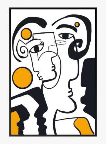 Contours of Thought Print