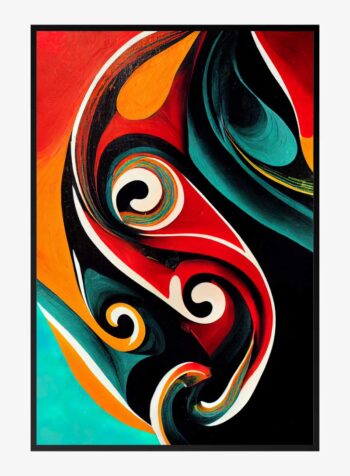 ลายพิมพ์เปลวไฟแห่งความรักอันเร่าร้อน