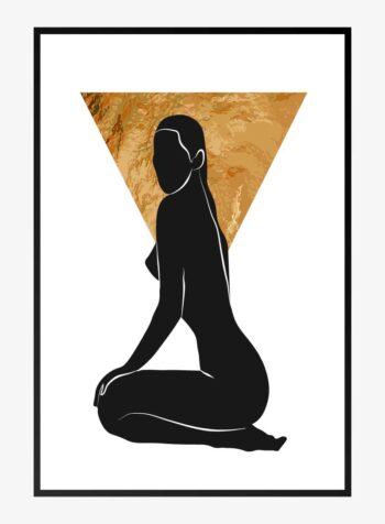 ภาพพิมพ์ความเงียบสงบเพื่อการใคร่ครวญ