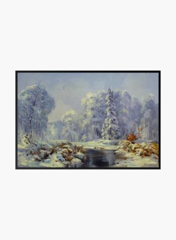 Winter's Silent Echo Print