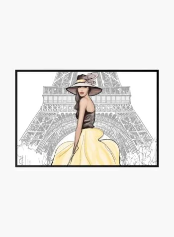 Eiffel Tower Elegance Print