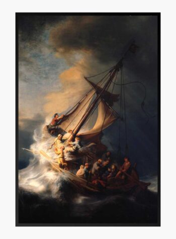 Rembrandt van Rijn - ภาพพิมพ์ทะเลกาลิลี