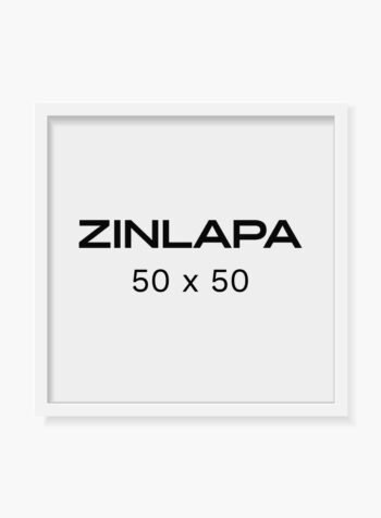 White Picture Frame, 50 x 50 cm