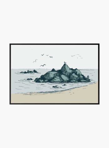 Seagull's Coastal Realm Print