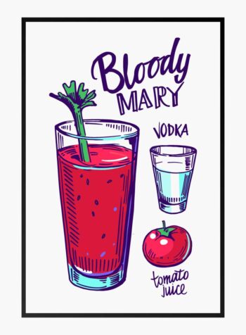Savory Cocktail Classic Print