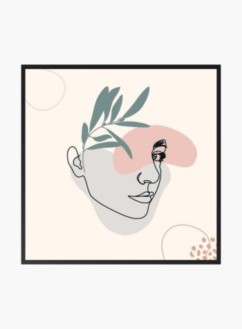 Flourish of Subtle Lines Print